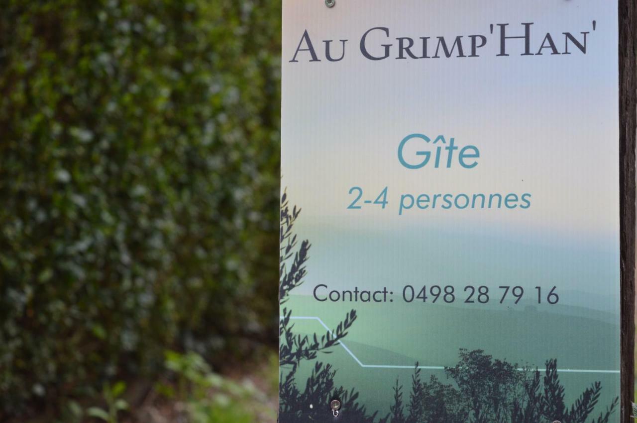 Au Grimp'Han Han-sur-Lesse Exterior photo