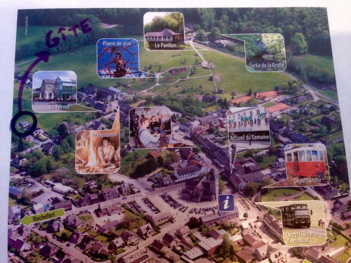 Au Grimp'Han Han-sur-Lesse Exterior photo